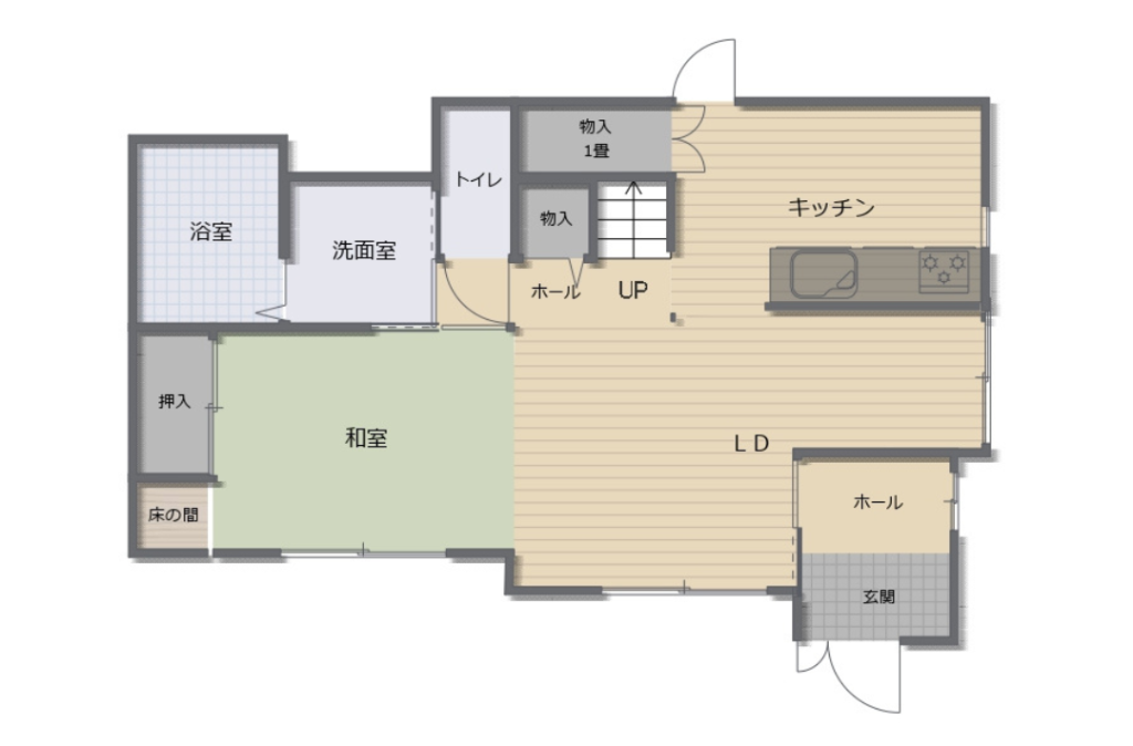 間取り図（1F）