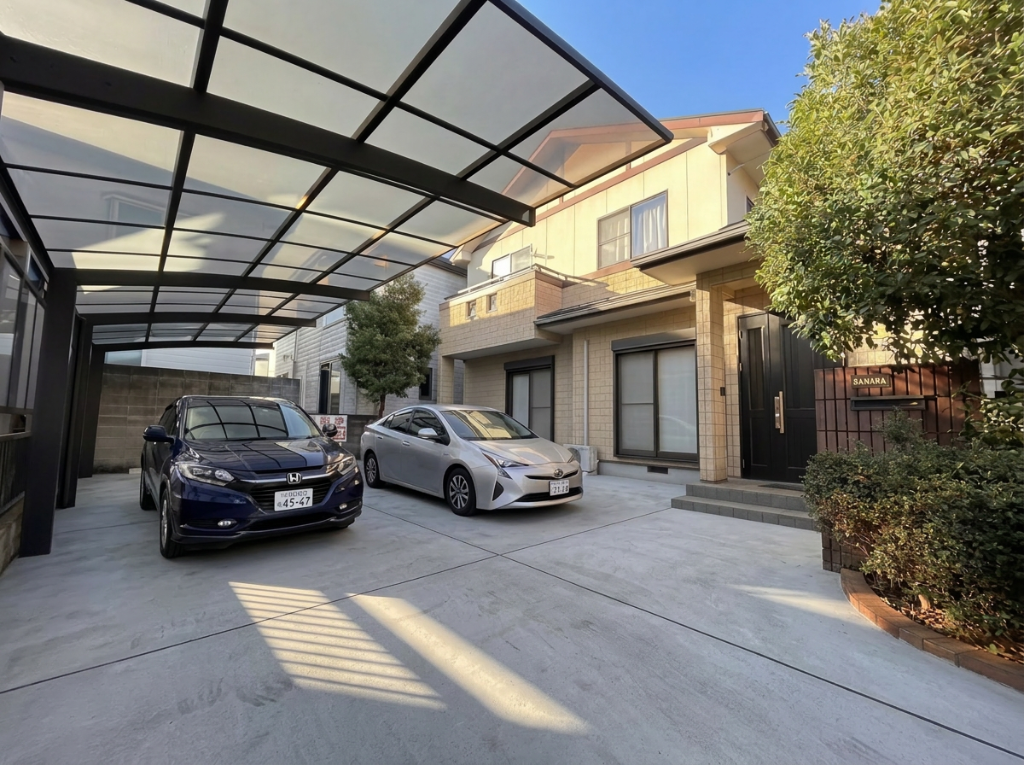 AFTER（駐車場）